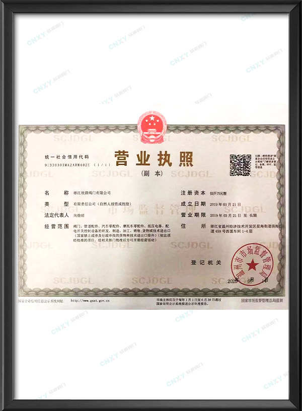 營(yíng)業(yè)執(zhí)照